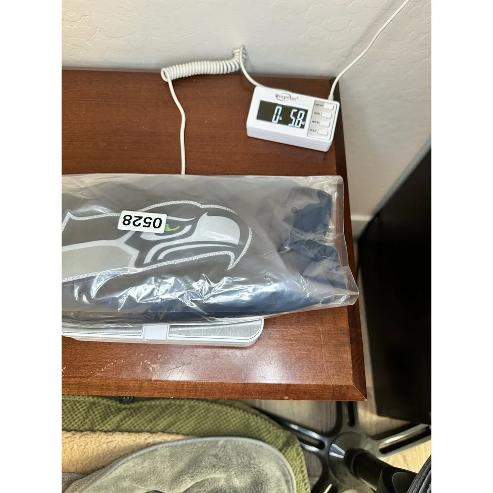 Womens NFL Team Apparel Seattle Seahawks Drawstring V Neck Mesh Jersey Shirt M - Picture 12 of 12